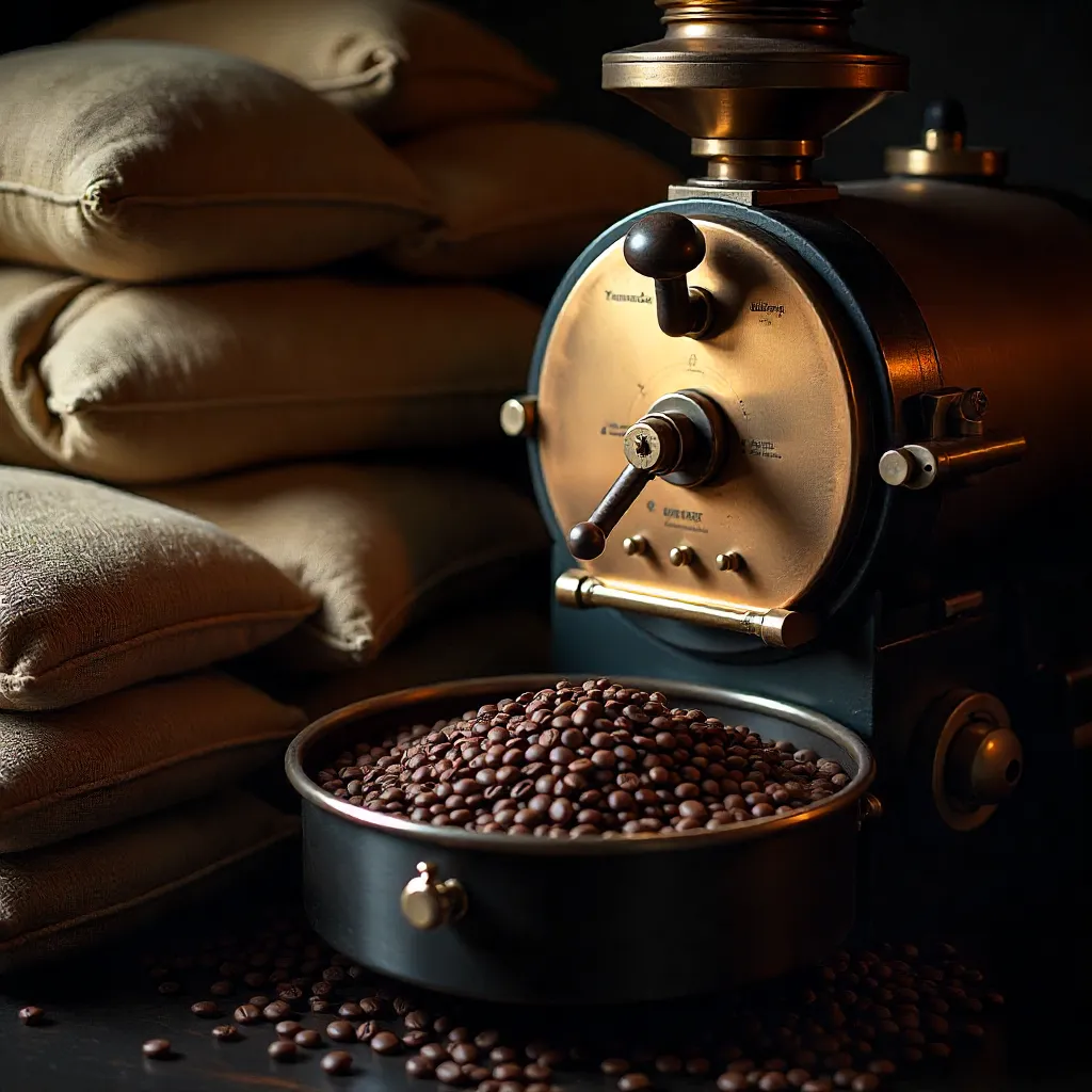 Coffee roasting process