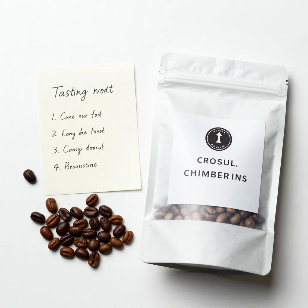 Coffee roast profile layout